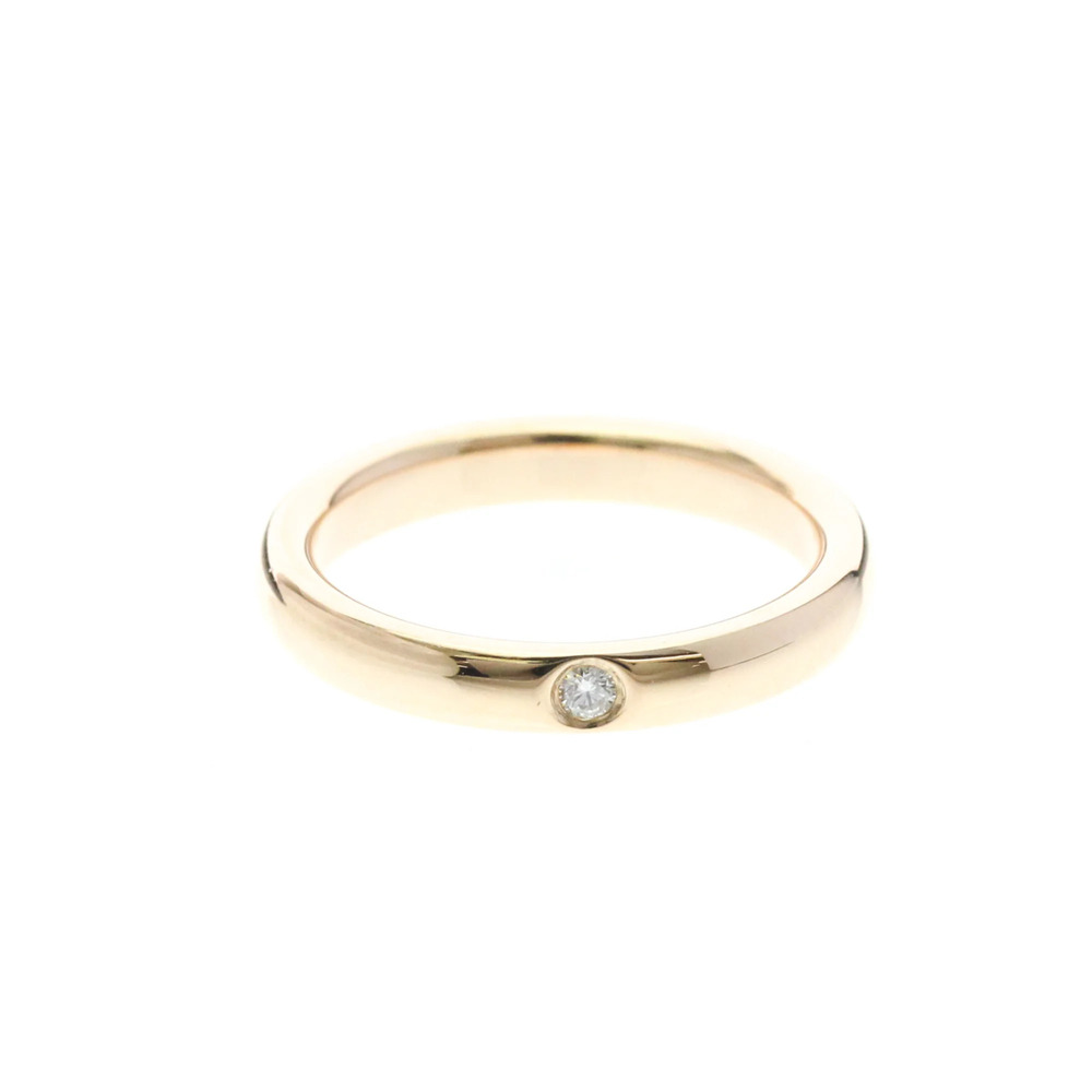 TIFFANY & CO. 18k Gold Diamond Ring